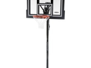 Lifetime 50 In. Shatterproof In-Ground One Hand Height Adjustable Basketball System, 1084