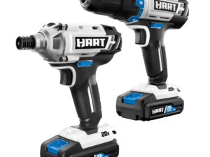 HART 20-Volt Cordless Drill and Impact Combo Kit with (2) 1.5Ah Lithium-Ion Batteries and Charger