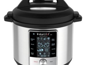 Instant Pot, 6-Quart Max, 9-in-1 Multi-Use Programmable Electric Pressure Cooker, Slow Cooker, Rice Maker, Pressure Canner, Sauté/Searing Pan, Food Steamer, Sous Vide, Yogurt Maker & Food Warmer