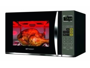 Emerson 1.2 Cu. Ft. 1100W Black Microwave with Grill