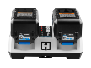 HART 40-Volt Dual Port Fast Charger for Cordless Batteries