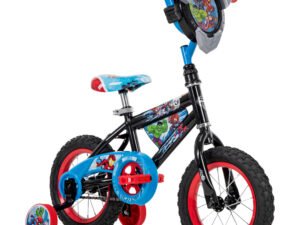 Marvel Avengers 12-Inch Boys Bike for Kids by Huffy, Gray