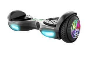 Swagtron SwagBOARD EVO V2 Hoverboard with Light-Up Wheels & Balance Assist, Exclusive UL-Compliant LiFePo Battery Tech (2020 Updated Version)
