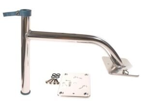 MarineTech KPB30A 3 in. Rise Quick Release Bow Mount Brackets - Anodized