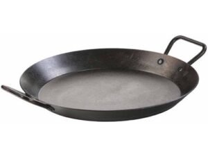 Lodge 15 Inch Carbon Steel Skillet, CRS15, with double loop handles