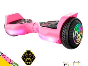 Swagtron Swagboard Twist T580 Hoverboard with Light-Up LED Wheels & Exclusive Life Battery (UL-Compliant)