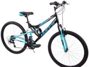 Huffy 26" Trail Runner Women's Full Suspension Mountain Bike, Black