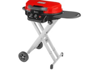 Coleman RoadTrip 225 Standup Propane Gas Grill, Red