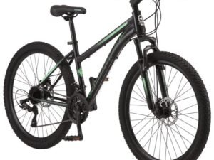 Schwinn Sidewinder Mountain Bike, 26-inch wheels, black/green