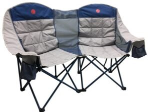 OmniCore Designs Moon Phase Oversized Heavy Duty Quad Double Camp Chair Loveseat