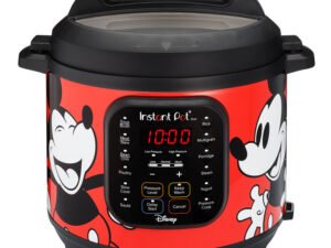 Instant Pot, 6-Quart Duo Electric Pressure Cooker, 7-in-1 Yogurt Maker, Food Steamer, Slow Cooker, Rice Cooker & More, Disney Mickey Mouse, Red