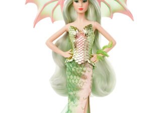 Barbie Signature Mythical Muse Dragon Empress Collector Doll, 15-in, with Pastel-Colored Hair and Wings