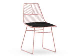 MoDRN Metal Dining Chair, Set of 2, Multiple Colors