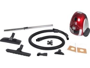 Atrix Lilhepa Canister Vacuum, Red