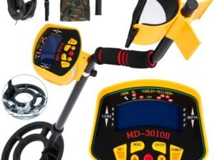 VEVOR MD-3010 Metal Detector Gold Detector Deep Sensitive Headphone Shovel 7.5KHz