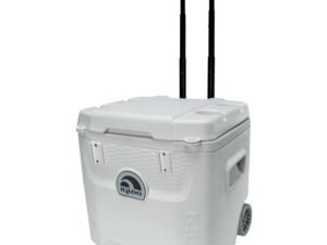 Igloo 52 qt. 5-Day Marine Ice Chest Cooler with Wheels, White