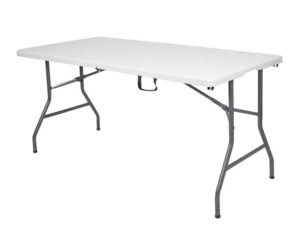Stansport Camping Table, White