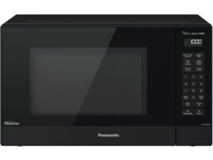 Panasonic 1.2 Cu. Ft. 1200W Genius Sensor Countertop Microwave Oven with Inverter Technology in Black