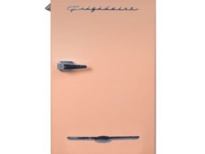 Frigidaire 3.2 Cu Ft Retro Compact Refrigerator With Side Bottle Opener EFR376, Coral