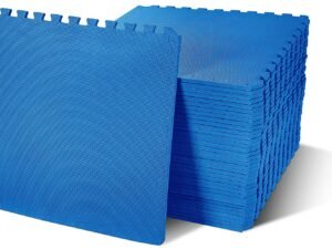 Fitit MMA 1/2 In. Super Extra Thick EVA Foam Mat with Interlocking Tiles 144 Square Feet, Exercise, Gymnastics and Home Gym Protective Flooring
