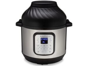 Instant Pot 8-Quart, Duo Crisp Air Fryer + Multi-Use Small Pressure Cooker to Roast Bake, Dehydrate & More