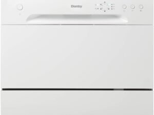 Danby Delay Start Countertop Dishwasher 6 Place Setting, White