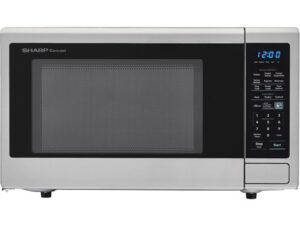 Sharp Carousel 1.4 Cu. Ft. 1000W Countertop Microwave Oven with Orville Redenbacher's Popcorn Preset