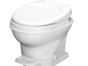 Thetford Aqua-Magic V RV Toilet Pedal Flush, Low, White, 31650