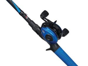 Abu Garcia Blue Max Low Profile Baitcaster Fishing Combo