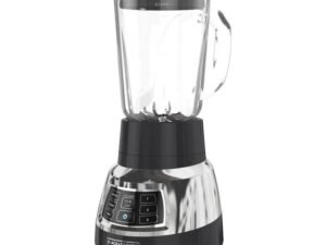 BLACK+DECKER Quiet Blender with Cyclone Glass JarBL1400DG-P