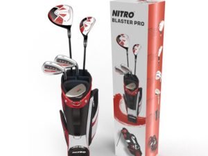 Nitro Golf Pro Golf Set Junior 8 Piece Complete Set with Bag (Ages 5-8), Right Handed