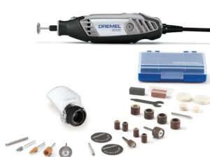 Dremel 3000-1/25 1.2 Amp Corded Variable Speed Rotary Tool, 1 Attachment and 25 Accessories