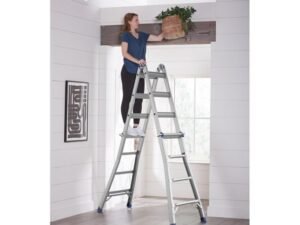 Cosco 18 Ft. Max Reach Multi-Position Ladder, 300 Lb Weight Capacity