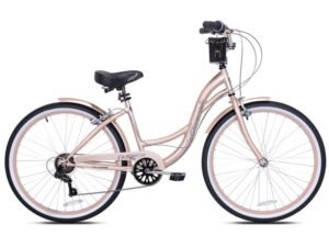 Kent 26" Bayside Women's Cruiser Bike, Rose Gold