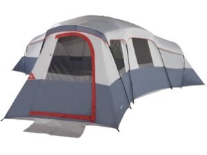 Ozark Trail 20-Person 4-Room Cabin Tent, with 3 Separate Entrances