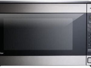 Panasonic 2.2 Cu. Ft. Countertop Microwave Oven, 1250W Inverter Power, Genius Cooking Sensor and Turbo Defrost, Stainless Steel Front - NN-T945SF