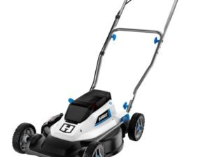 HART 40-Volt Cordless 18-inch Push Mower Kit, (1) 6Ah Lithium-Ion Battery, (1) Battery Charger