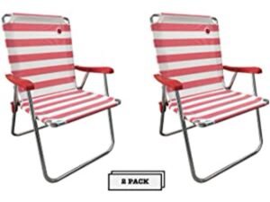 OmniCore Designs Camping Chair, Red