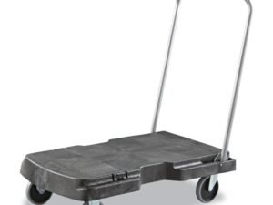 Rubbermaid Commercial FG440100BLA 500 lbs. Capacity Triple Trolley - Black