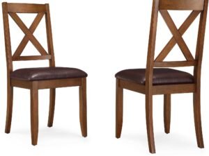 Better Homes & Gardens Maddox Crossing Dining Chair, Set of 2, Brown
