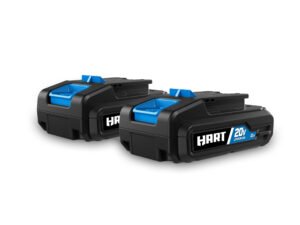 HART 2-Pack 20-Volt Lithium-Ion 2.0Ah Battery (Charger Not Included)
