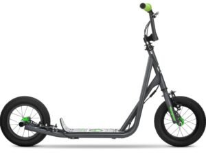 Mongoose Expo Scooter, 12-inch wheels, ages 6 and up, grey
