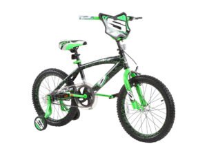 Dynacraft 18" Surge Boys' BMX Bike, Black/Green