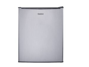 Galanz 2.7 Cu ft Single Door Compact Refrigerator GL27S5, Stainless Steel