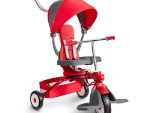 Radio Flyer, EZ Fold 4-in-1 Stroll 'N Trike, Red