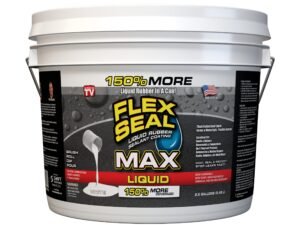 Flex Seal Liquid Max 2.5 Gallon, White