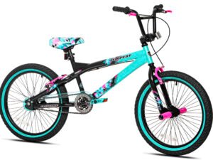 Kent 20" Tempest Girl's Bike, Black/Aqua