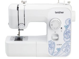 Brother LX3817 17-Stitch Portable Full-Size Sewing Machine, White