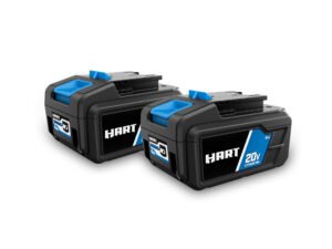 HART 2-pack 20-Volt Lithium-Ion 4.0Ah Batteries (Charger Not Included)
