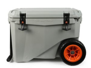 Ozark Trail 45QT High Performance Rolling Thermocooler, Grey